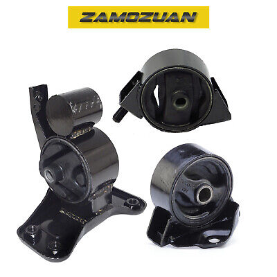 Engine & Trans Mount Set 3PCS. 1996-2000 for Hyundai Elantra 1.8L 2.0L for Auto.