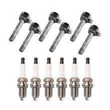 Load image into Gallery viewer, Ignition Coil &amp; Platinum Spark Plug Set 6PCS. 2007-2009 for Acura MDX 3.7L V6