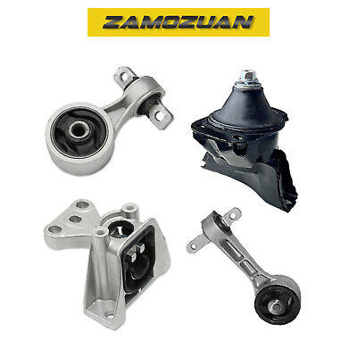 Engine, Trans & Torque Strut Mount Set 4PCS 2006-2011 for Honda Civic for Manual
