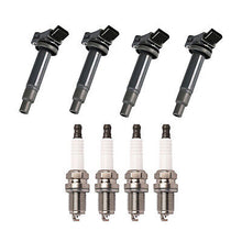 Load image into Gallery viewer, Ignition Coil &amp; Platinum Spark Plug 4PCS 1999-2010 for Lexus / Toyota 3.0L 3.3L