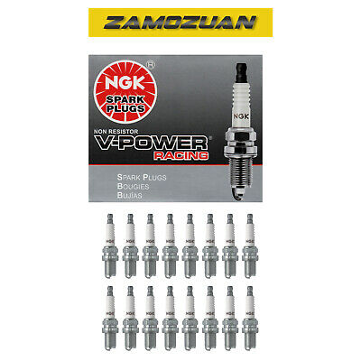 NGK V-Power Racing Spark Plug Set 16PCS. Nitrous Turbo Supercharged 5238 R5671A9