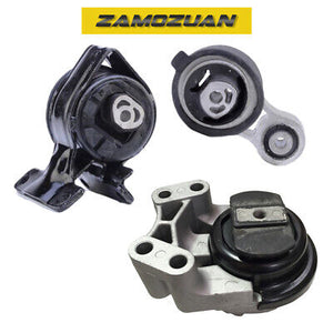 Engine Motor & Trans Mount Set 3PCS 2011-2014 for Ford Edge 3.5L  3.7L for Auto.