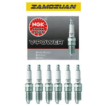 Load image into Gallery viewer, NGK V-Power Spark Plugs 6PCS 82-14 for Buick Chevy Cadillac Ford Mazda 3951 TR55