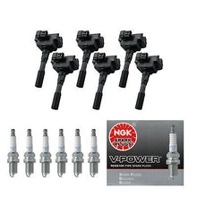 Load image into Gallery viewer, Ignition Coil &amp; NGK Spark Plug 6PCS 91-95 for Acura Legend NSX 3.0L 3.2L UF90