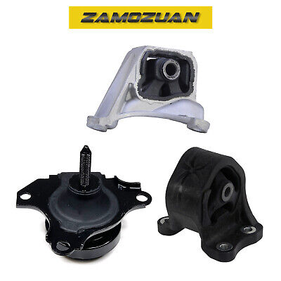 Engine Mount Set 3PCS. 2002-2006 for Honda CR-V 2.4L for Manual Trans.