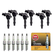 Load image into Gallery viewer, Ignition Coil &amp; NGK Platinum Spark Plugs 6PCS 2005-2015 for Dodge, Mercedes-Benz