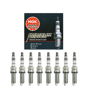 NGK Iridium IX Spark Plug 8PCS. 09-20 for Acura Honda Mazda Subaru Toyota 93501