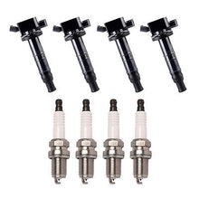 Load image into Gallery viewer, Ignition Coil &amp; Platinum Spark Plug 4PCS. 01-12 for Toyota Lexus Pontiac Scion