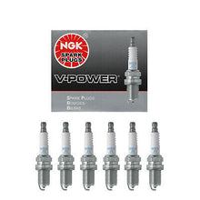 Load image into Gallery viewer, NGK V-Power Premium Copper Spark Plug Set 6PCS. 91-08 for Audi BMW VW 4644 BKR7E