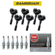 Load image into Gallery viewer, Ignition Coil &amp; NGK Spark Plug 6PCS 91-95 for Acura Legend NSX 3.0L 3.2L UF90