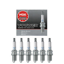 Load image into Gallery viewer, NGK V-Power Premium Copper Spark Plug Set 6PCS. 6953 BKR5E-11