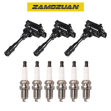 Load image into Gallery viewer, Ignition Coil &amp; Platinum Spark Plug 6PCS. 2003-2006 for Mitsubishi Montero 3.8L