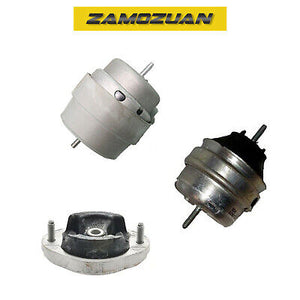 Front Left & Right Engine & Trans Mount 3 PCS 2002-2006 for Audi A4 Quattro