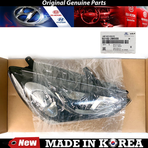 Genuine Halogen Right Headlamp 2013-2016 For Hyundai Genesis Coupe 92102-2M500