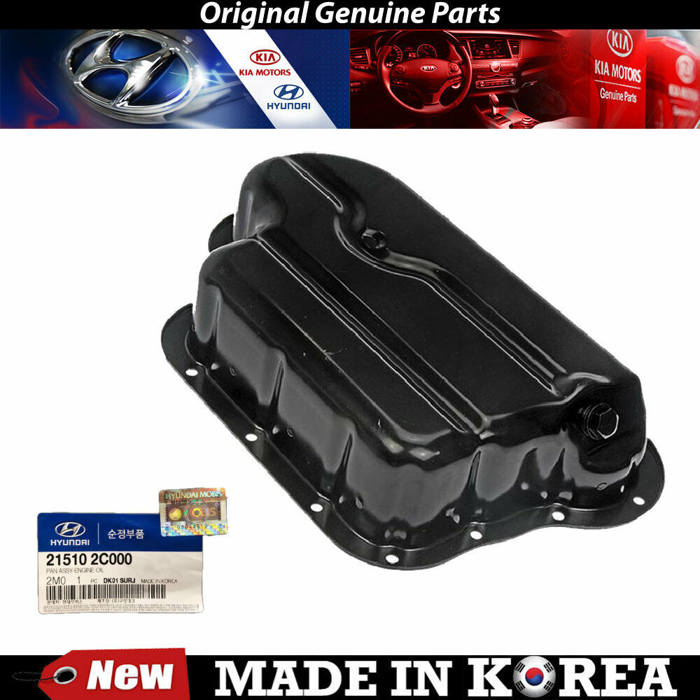 Genuine Engine Oil Pan 2010-2014 for Hyundai Genesis Coupe 2.0L 21510-2C000