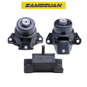 Front L & R Engine & Trans Mount 3PCS. 14-18 for Chevy Silverado 1500, Suburban