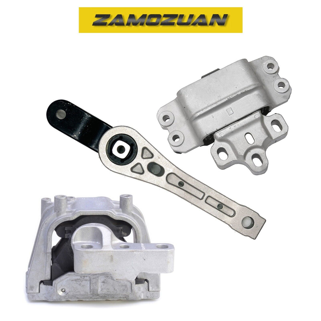 Engine, Trans & Torque Strut Mount 3PCS 09-15 for VW Beetle Jetta Passat A3 2.0L