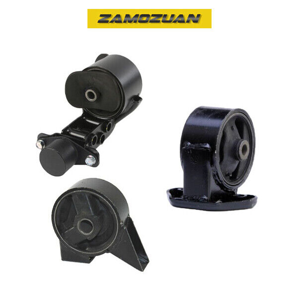 Front Left & Rear Engine Motor Mount Set 3PCS. 2000-2003 for Hyundai Accent 1.5L
