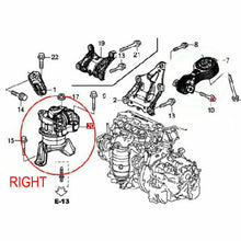 Load image into Gallery viewer, Front Engine Motor Mount with Bracket 2012-2014 for Honda Civic 1.8L for Auto.