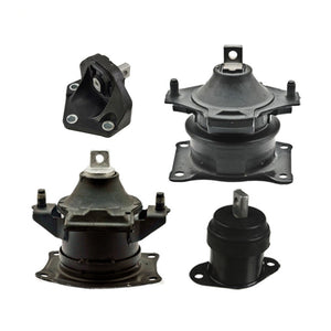 Engine & Trans Mount 4PCS - Hydr. w/ Vacuum Pin 07-08 for Acura TL 3.5L for Auto