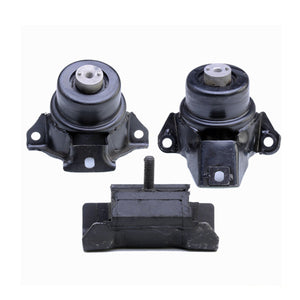 Front L & R Engine & Trans Mount 3PCS. 14-18 for Chevy Silverado 1500, Suburban