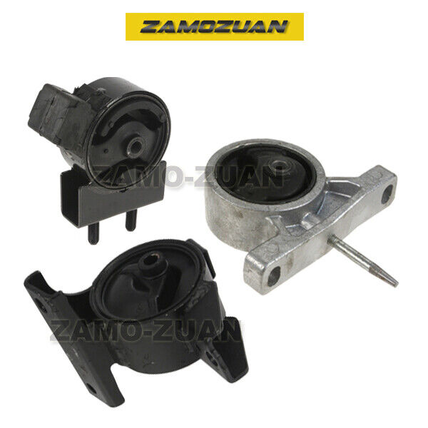 Engine Motor & Transmission Mount 3PCS. 02-07 for Suzuki Aerio 2.0L  2.3L 2WD.