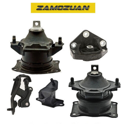 Engine & Trans Mount 5PCS Hyd. w/ Vacuum Pin for 03-07 Honda Accord 3.0 for Auto