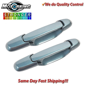 Exterior Door Handle Rear L & R 2PCS. 98-03 for Toyota Sienna 8N7 Sailfin Blue