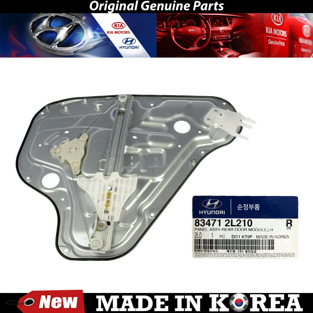 Genuine Rear Left Window Regulator 09-12 for Hyundai Elantra 1.8 2.0L 834712L210