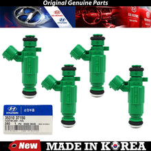 Load image into Gallery viewer, Genuine Fuel Injector 4PCS 2006-2011 for Kia Rio, Rio5 1.6L 35310-37150
