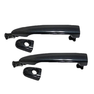 Exterior Door Handle Front L & R 2PCS 04-10 for Toyota Sienna 1F9 Slate Metallic