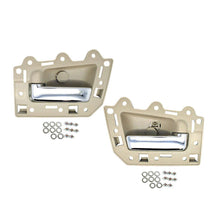 Load image into Gallery viewer, Interior Door Handle Rear L &amp; R 2PCS 05-11 for Jeep Grand Cherokee Beige Chrome