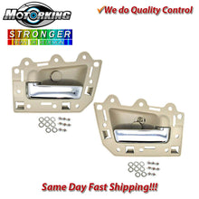 Load image into Gallery viewer, Interior Door Handle Rear L &amp; R 2PCS 05-11 for Jeep Grand Cherokee Beige Chrome