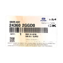 Load image into Gallery viewer, Genuine Intake VVT Solenoid Cap Sensor 14-20 for Hyundai Kia 2.0 2.4L 243602GGD0