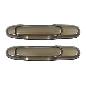 Exterior Door Handle Rear L & R Set 2PCS 98-03 for Toyota Sienna 4N7 Beige B629