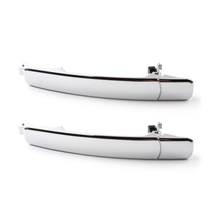 Exterior Door Handle Rear L & R 2PCS. 03-13 for Nissan Rogue Murano FX35 FX45