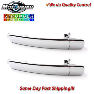 Exterior Door Handle Rear L & R 2PCS. 03-13 for Nissan Rogue Murano FX35 FX45