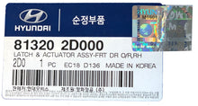 Load image into Gallery viewer, Genuine Front Right Door Lock Actuator 01-06 for Hyundai Elantra 81320-2D000