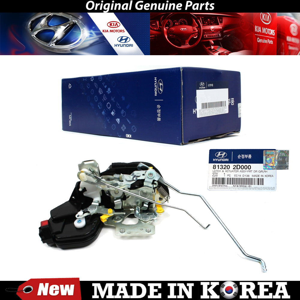 Genuine Front Right Door Lock Actuator 01-06 for Hyundai Elantra 81320-2D000