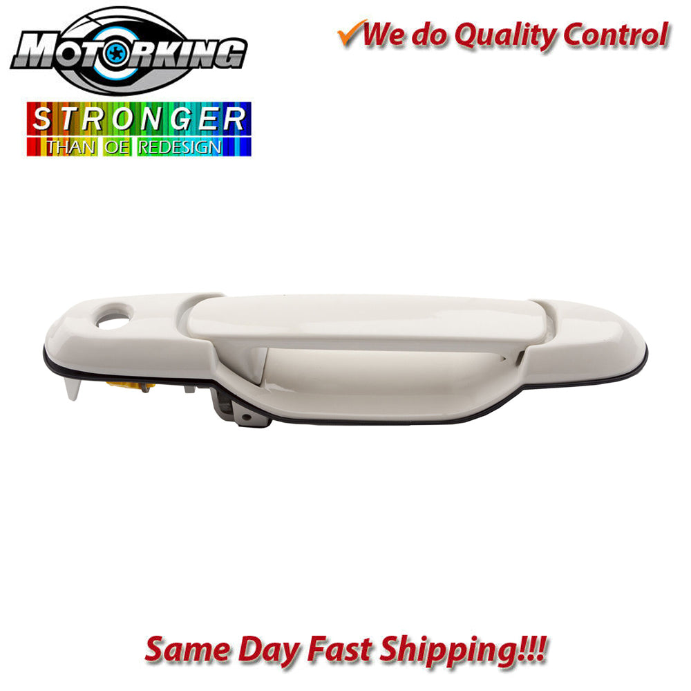 Exterior Door Handle Front Right 98-03 for Toyota Sienna 040 Super White B614