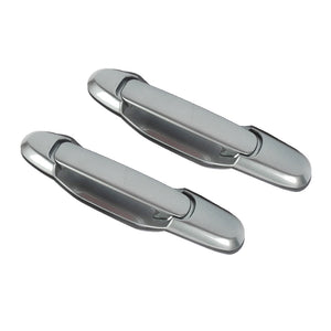 Exterior Door Handle Rear L & R 2PCS 98-03 for Toyota Sienna 6M3 Silver Spruce