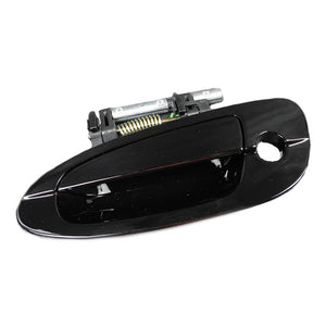 Exterior Door Handle Front Left 02-06 for Nissan Altima KH3 Super Black B4008