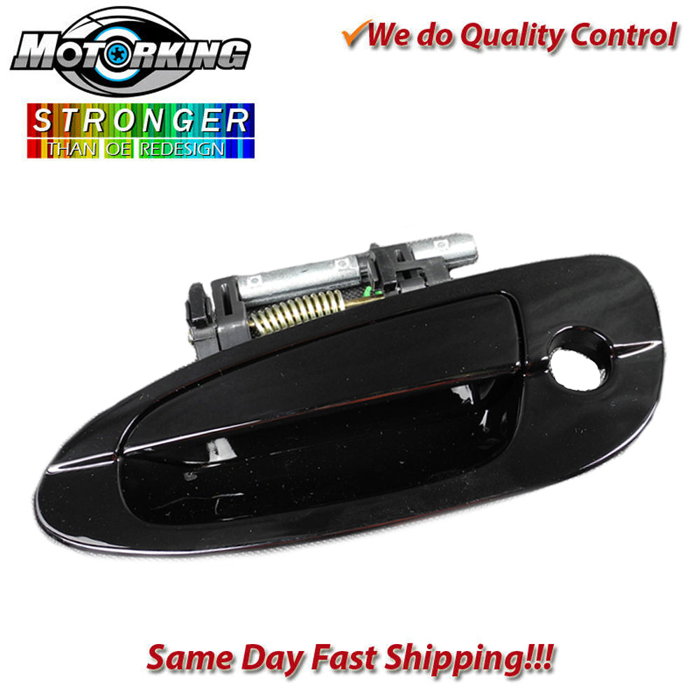 Exterior Door Handle Front Left 02-06 for Nissan Altima KH3 Super Black B4008