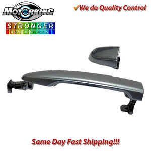 Exterior Door Handle Front R 04-10 for Toyota Sienna 8R5 Blue Mirage Metallic