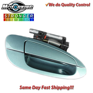 Exterior Door Handle Front R 02-06 for Nissan Altima FY0 Neptune Metallic B4011