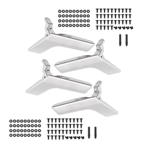 Interior Door Handle Set 4PCS. 08-14 for Mercedes Benz W204 X204 Matte Silver