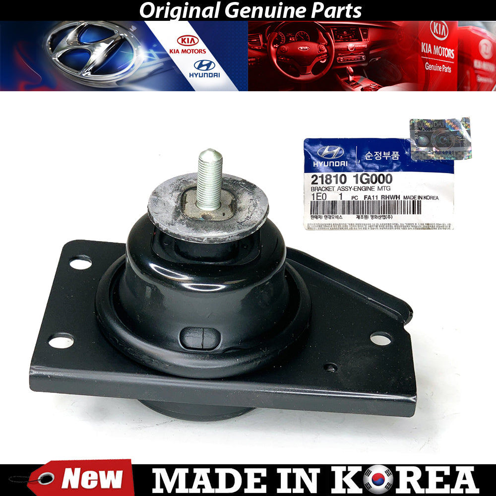 Genuine Front Upper R Engine Mount 06-11 for Hyundai Accent / Kia Rio 218101G000