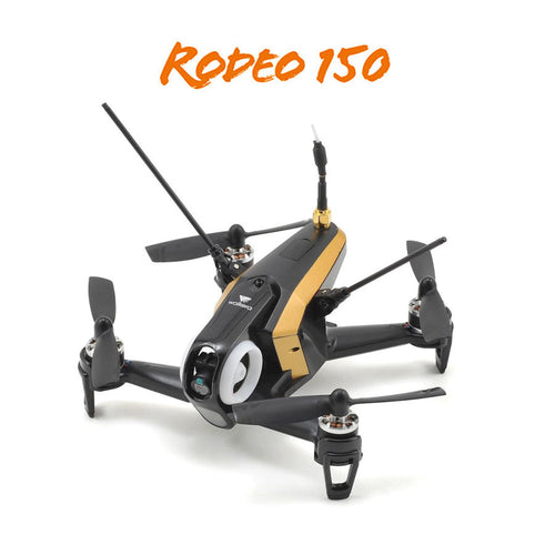 Walkera Rodeo 150 HD 5.8GHz FPV Quadcopter with 600TVL Camera & DEVO7 - Black