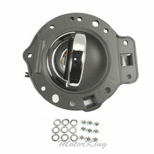Load image into Gallery viewer, Interior Door Handle Front L &amp; R Set 2PCS 06-10 for Jeep Commander Gray &amp; Chrome