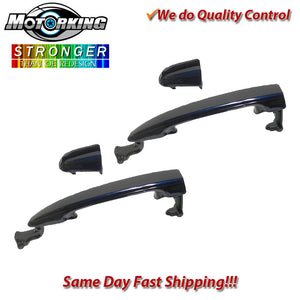 Exterior Door Handle Rear L & R 2PCS. 04-10 for Toyota Sienna 8S6 Nautical Blue